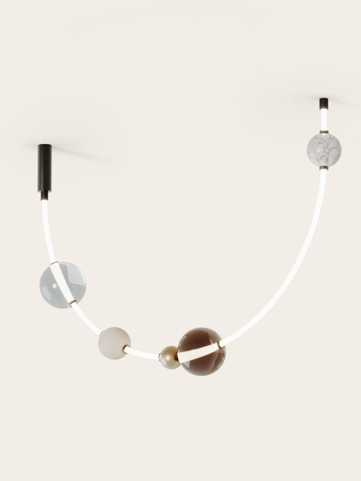 Aromas :: Lampa wisząca Yma Horizontal dł. 300 cm wielokolorowa