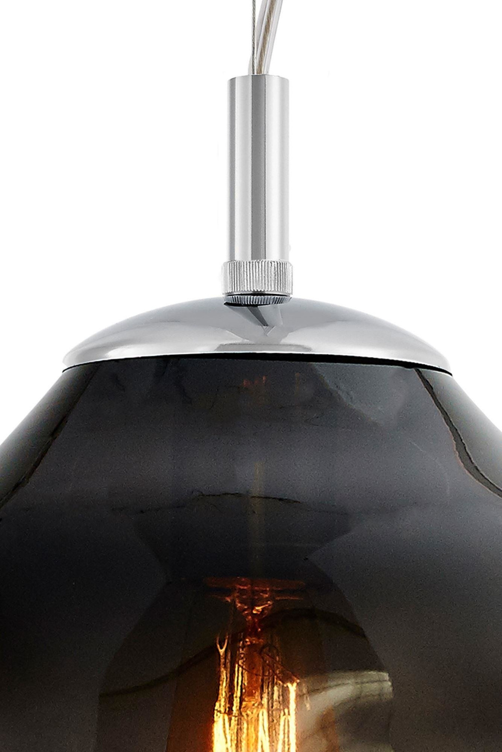 Kaspa :: Lampa wisząca Avia czarna rozm. S