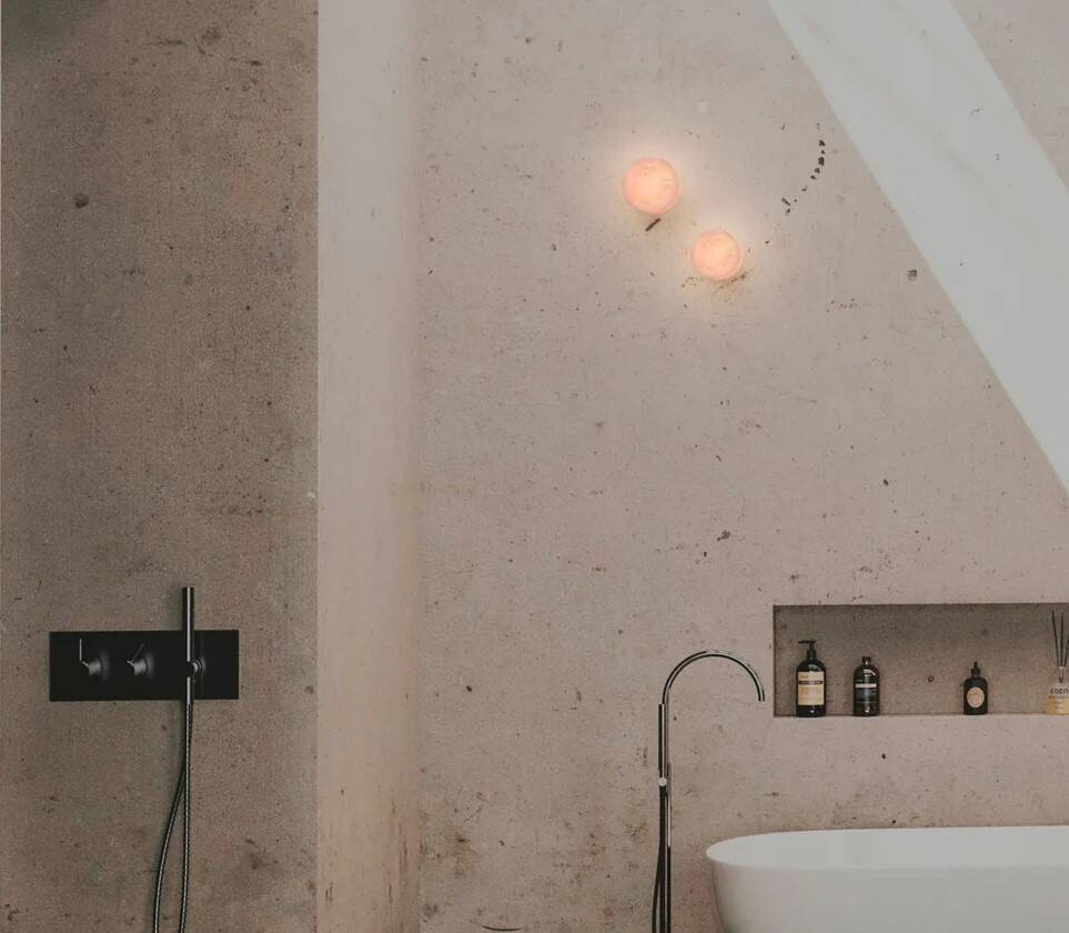 Robin :: Lampa sufitowa / ścienna Rock alabastrowa śr. 9 cm IP20 2700K