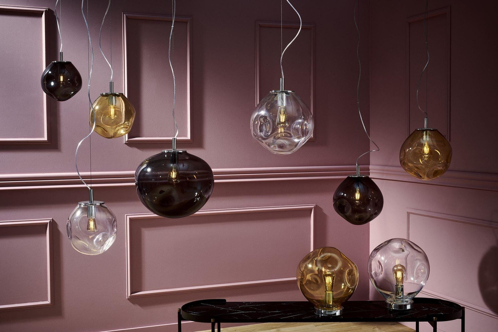 Kaspa :: Lampa wisząca Avia czarna rozm. S