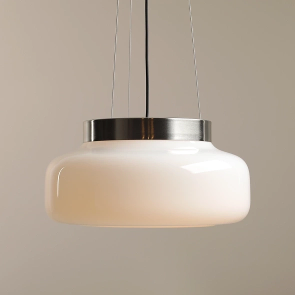 Artera :: Lampa wisząca Bonbon Almond rozm. L śr. 40 cm biała
