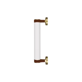 Robin :: Lampa ścienna / kinkiet Roseline wys. 40 cm złoto-brązowa IP44