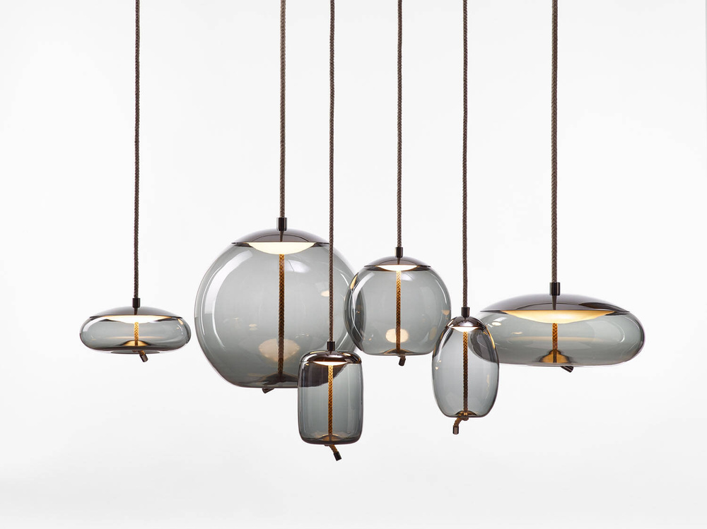 Brokis :: Lampa wisząca Knot Small Disco śr. 30 cm czarna