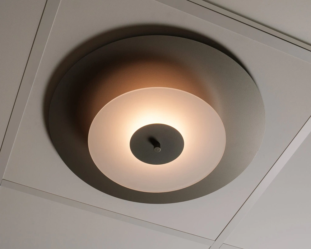 Loftlight :: Lampa sufitowa / ścienna Aeroplan srebrna rozmiar do wyboru