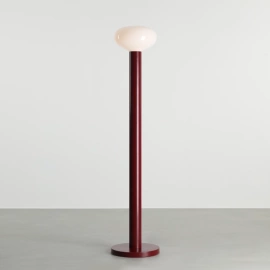 Artera :: Lampa podłogowa Flo Ruby rozm. M wys. 138 cm bordowa