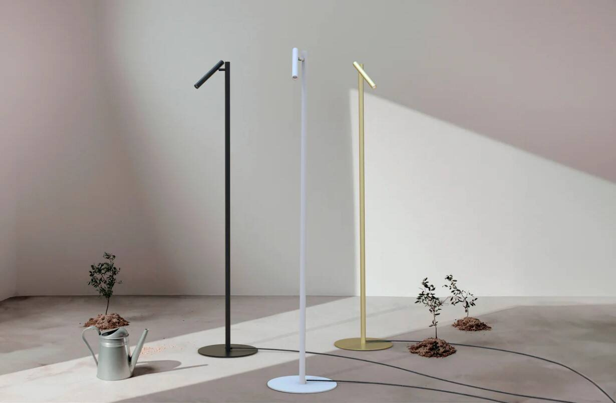 Robin :: Lampa podłogowa Rui złota wys. 142 cm
