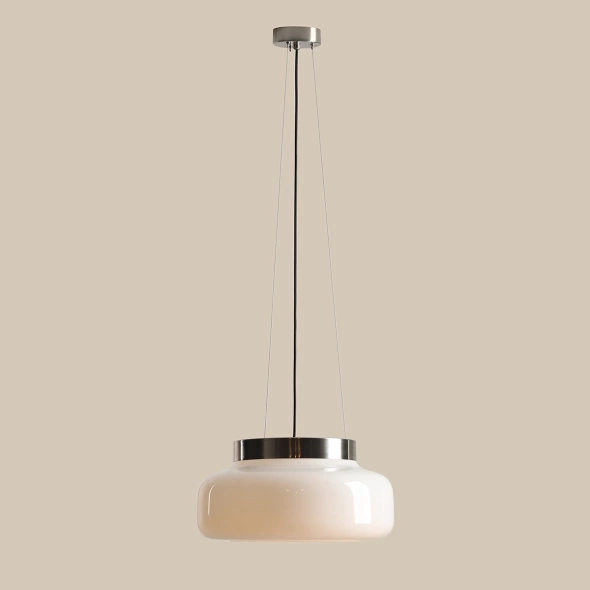 Artera :: Lampa wisząca Bonbon Almond rozm. L śr. 40 cm biała