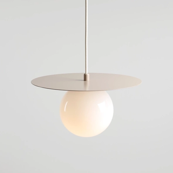Artera :: Lampa wisząca Loop S śr. 28 cm beżowa