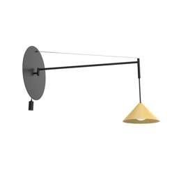 Robin :: Lampa ścienna / kinkiet Roma 60 czarna