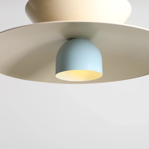 Artera :: Lampa wisząca Teya śr. 65 cm kremowo-niebieska