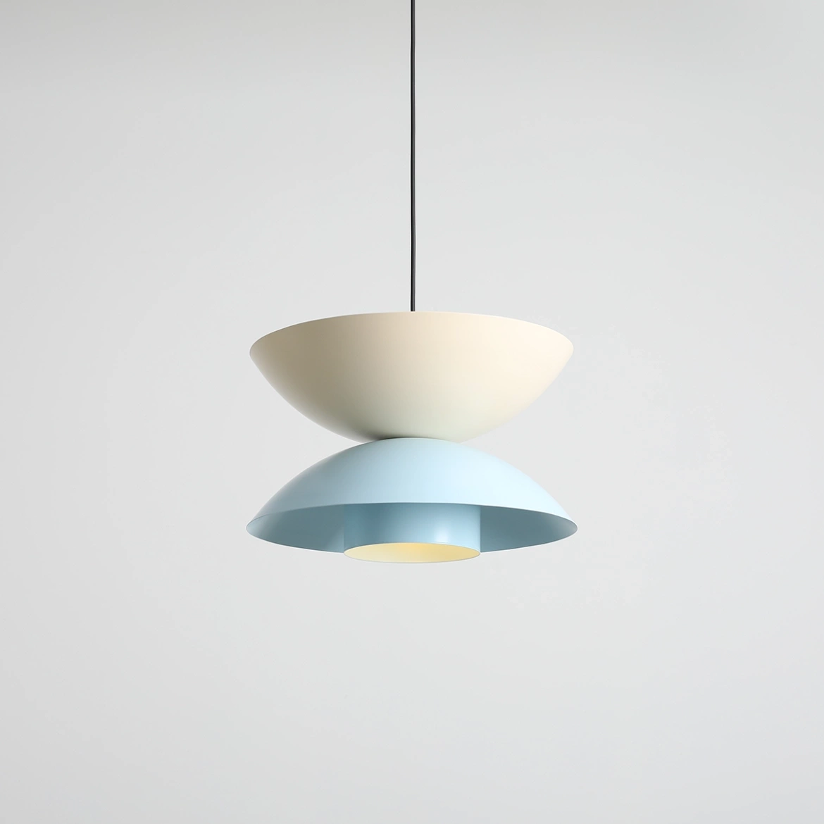 Artera :: Lampa wisząca Otti śr. 37 cm niebiesko-beżowa