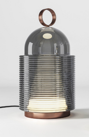 Brokis :: Lampa Stołowa Dome Nomad wys. 60 cm szara