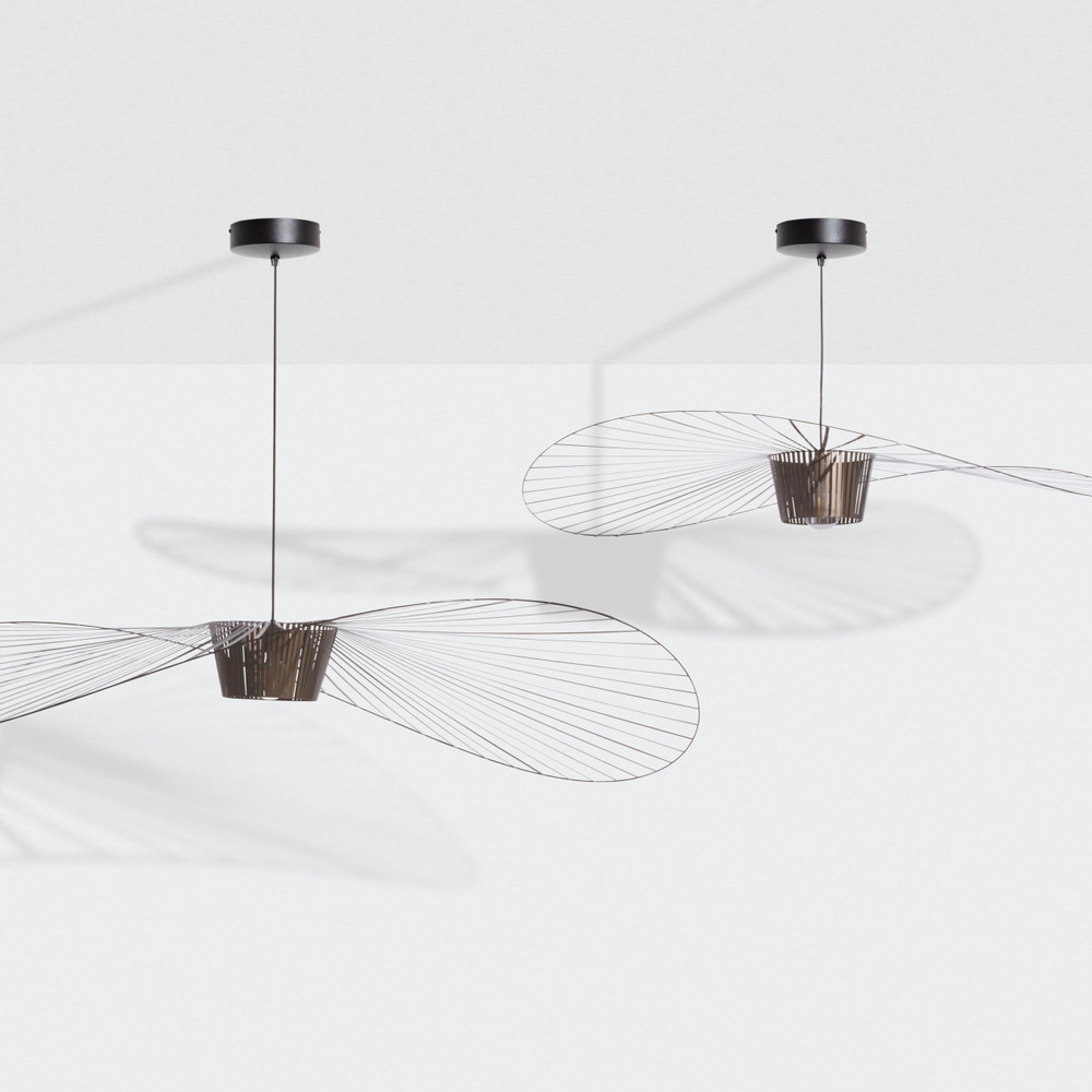 Petite Friture :: Lampa wisząca Vertigo śr. 110 cm brązowa 