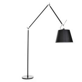 Artemide :: Lampa podłogowa Tolomeo Mega czarna z włącznikiem on/off śr. 42 cm