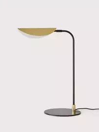 Aromas :: Lampa stołowa Ficus wys. 56 cm czarno-złota