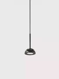 Aromas :: Lampa wisząca Dussa śr. 12 cm czarny marmur