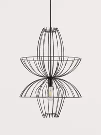 Aromas :: Lampa wisząca Ellen czarna śr. 50 cm