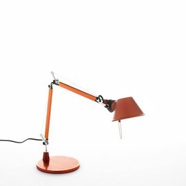 Artemide :: Lampa biurkowa Tolomeo Micro pomarańczowa wys. 37 cm