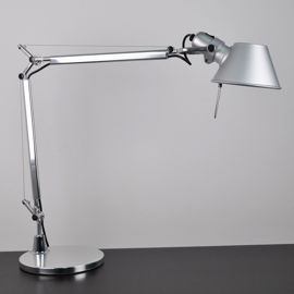 Artemide :: Lampa biurkowa Tolomeo Mini srebrna wys. 54 cm