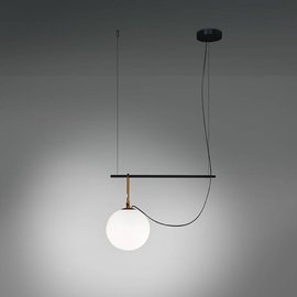 Artemide :: Lampa wisząca NH S1 czarno-złota śr. 22 cm