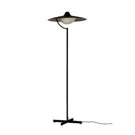DCW:: Lampa podłogowa Biny czarna wys. 159,8 cm