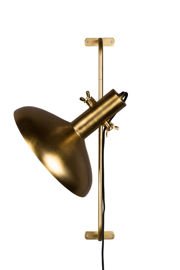 Dutchbone :: Kinkiet / lampa ścienna Karish metalowa mosiężna