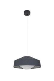 Market Set :: Lampa wisząca Mokuzai szara śr. 38 cm