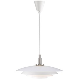 Nordlux :: Lampa wisząca Bretagne ze ściemniaczem biała śr. 38 cm