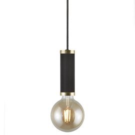 Nordlux :: Lampa wisząca Galloway czarna wys. 17 cm