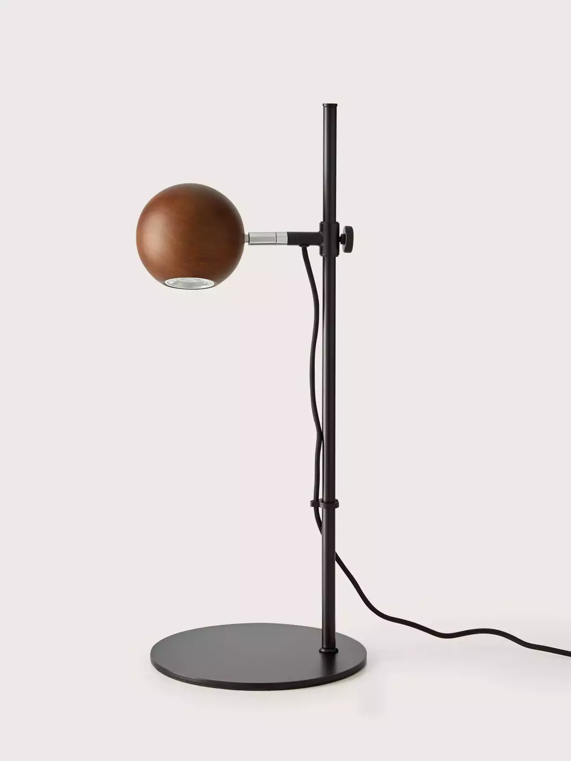 Aromas :: Lampa stołowa Lita czarno-brązowa wys. 55 cm