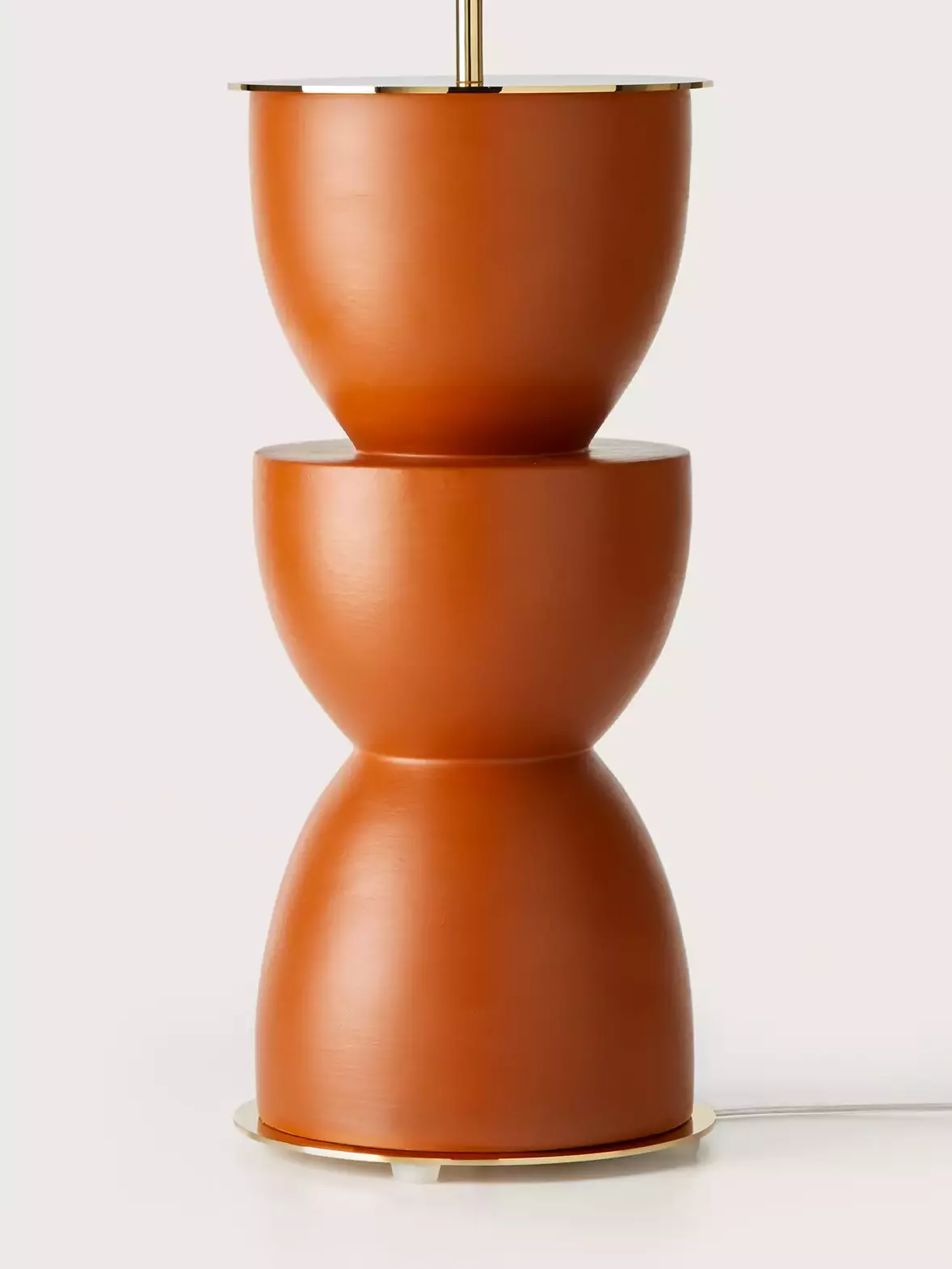 Aromas :: Lampa stołowa Metric wys. 72 cm pomarańczowa