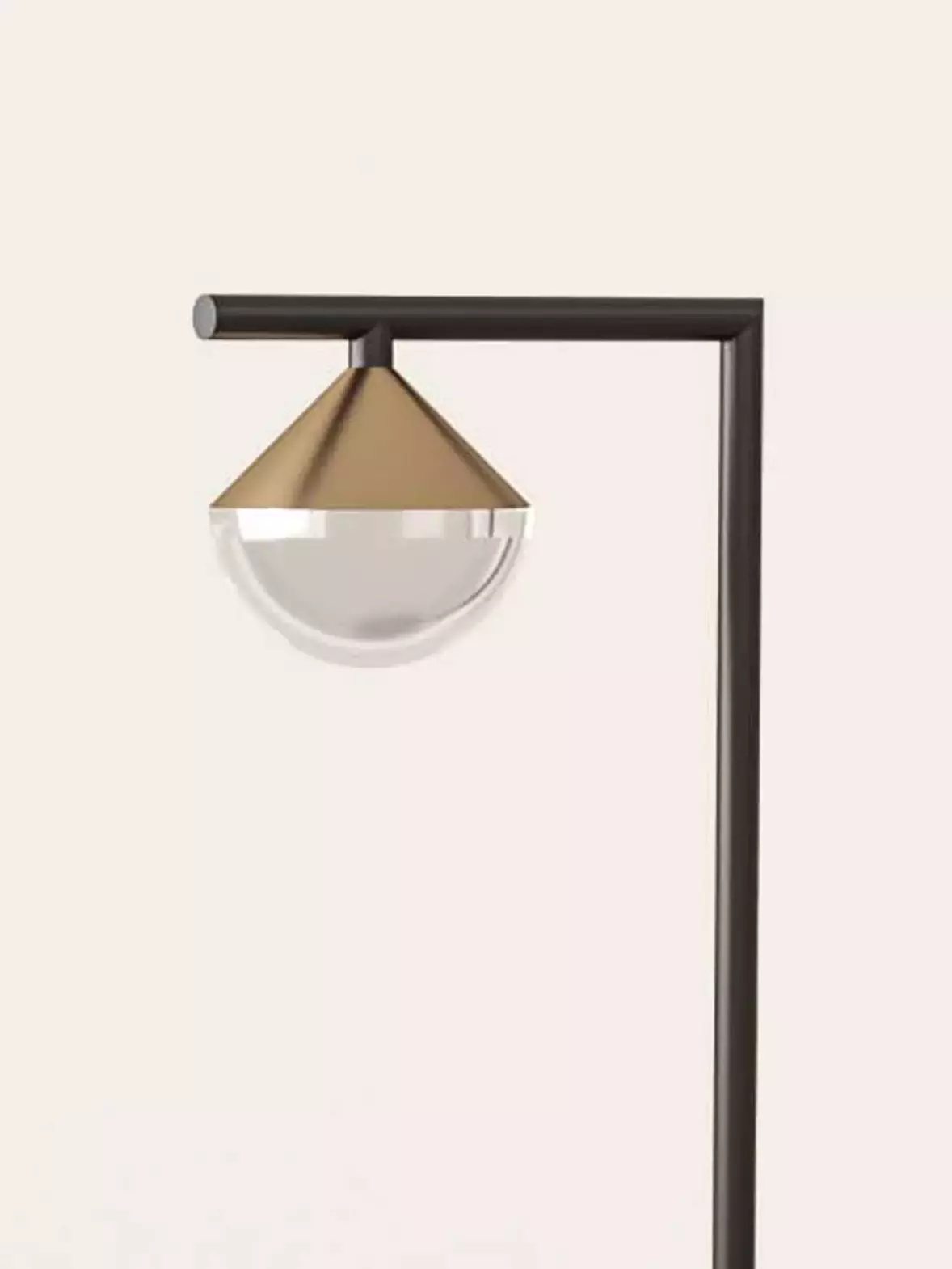 Aromas :: Lampa stołowa Nino wys. 42.2 cm czarno-złota