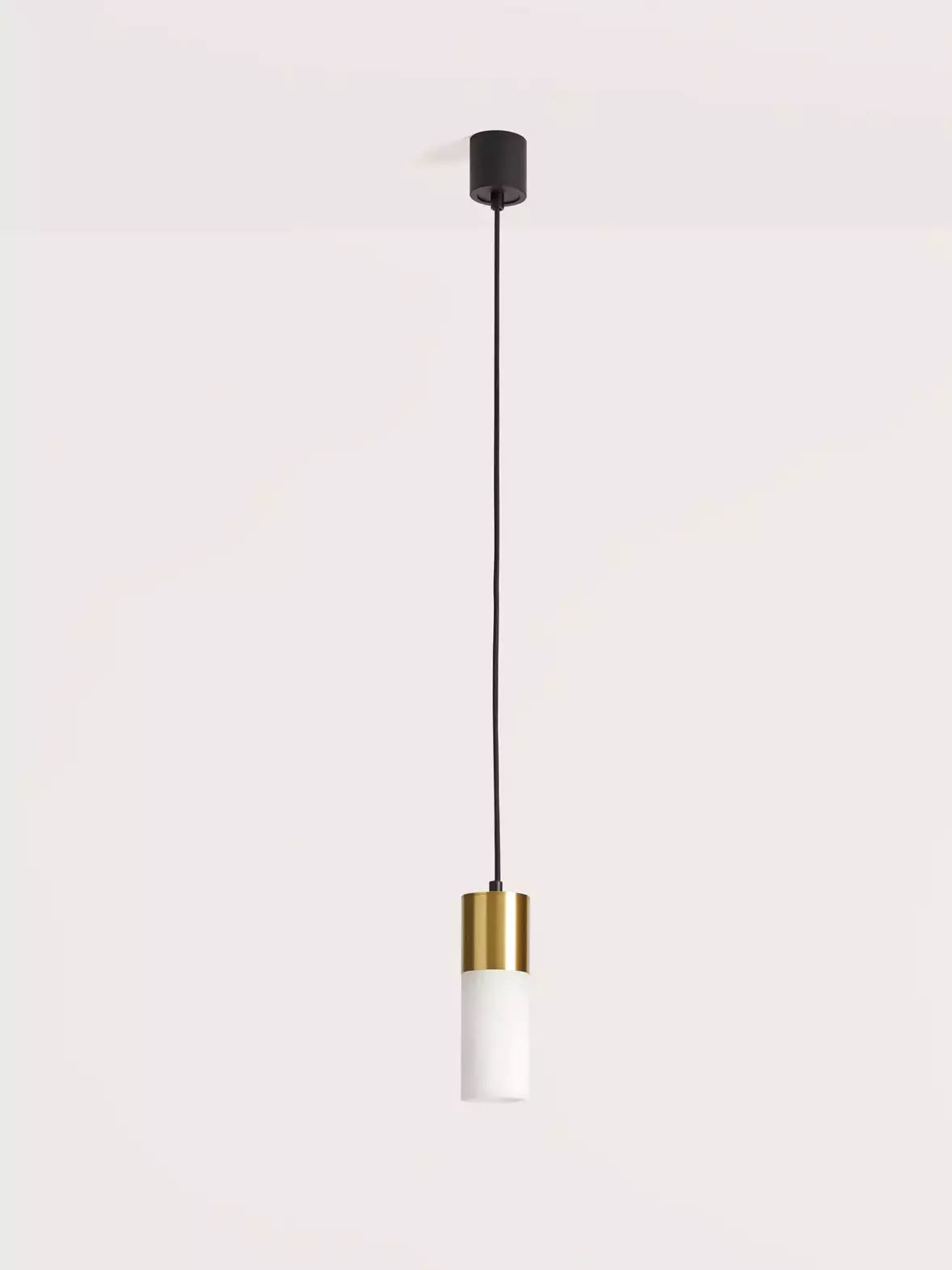 Aromas :: Lampa wisząca Lind złoto-biała śr. 7 cm