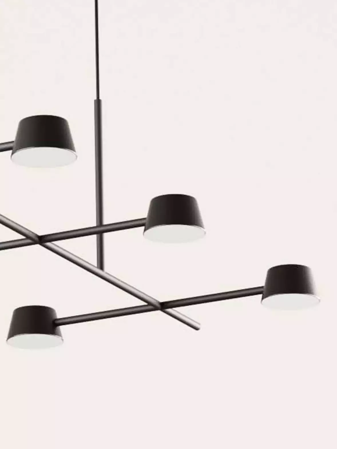 Aromas :: Lampa wisząca Nera Six szer. 120 cm czarna