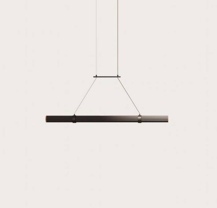 Aromas :: Lampa wisząca Niro szer. 116.2 cm czarna