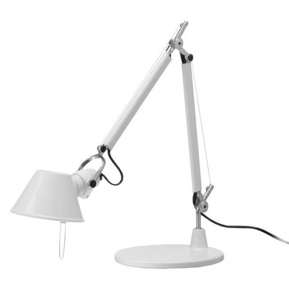 Artemide :: Lampa biurkowa Tolomeo Mini biała wys. 54 cm