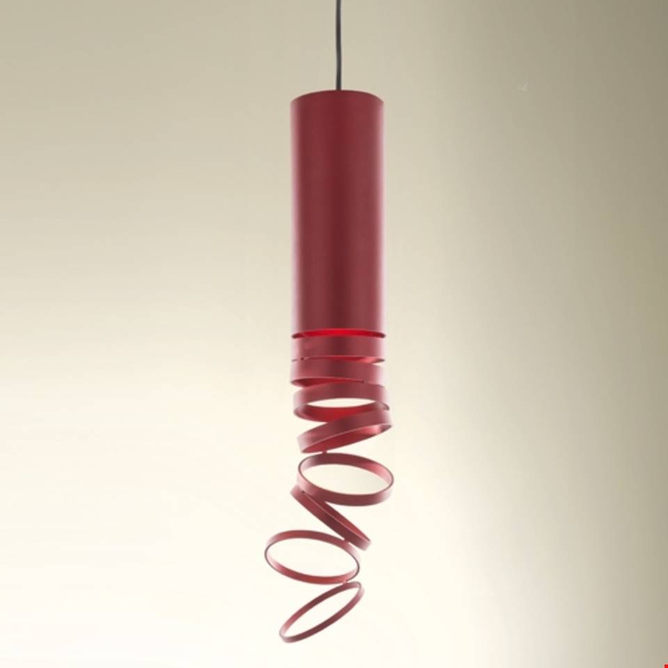 Artemide :: Lampa wisząca Decomposé czerwona wys. 74 cm