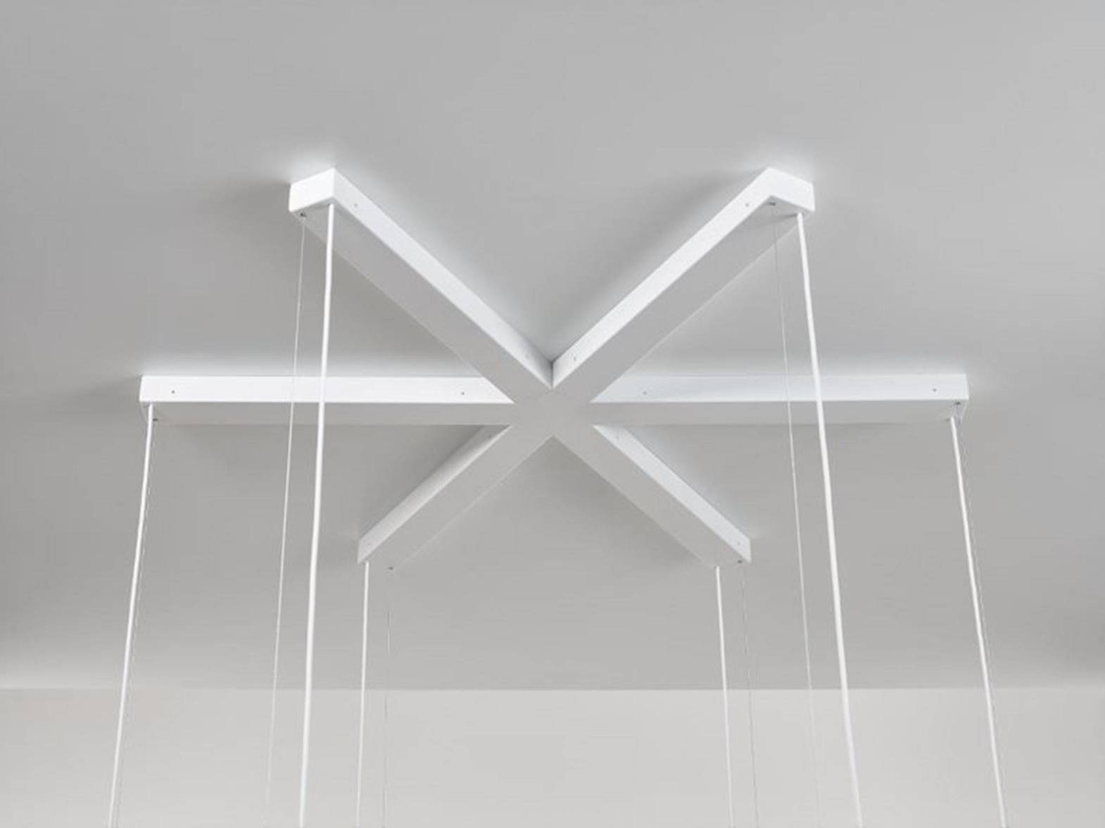 Brokis :: Lampa wisząca Puro Contour Hexagon biała szer. 132 cm