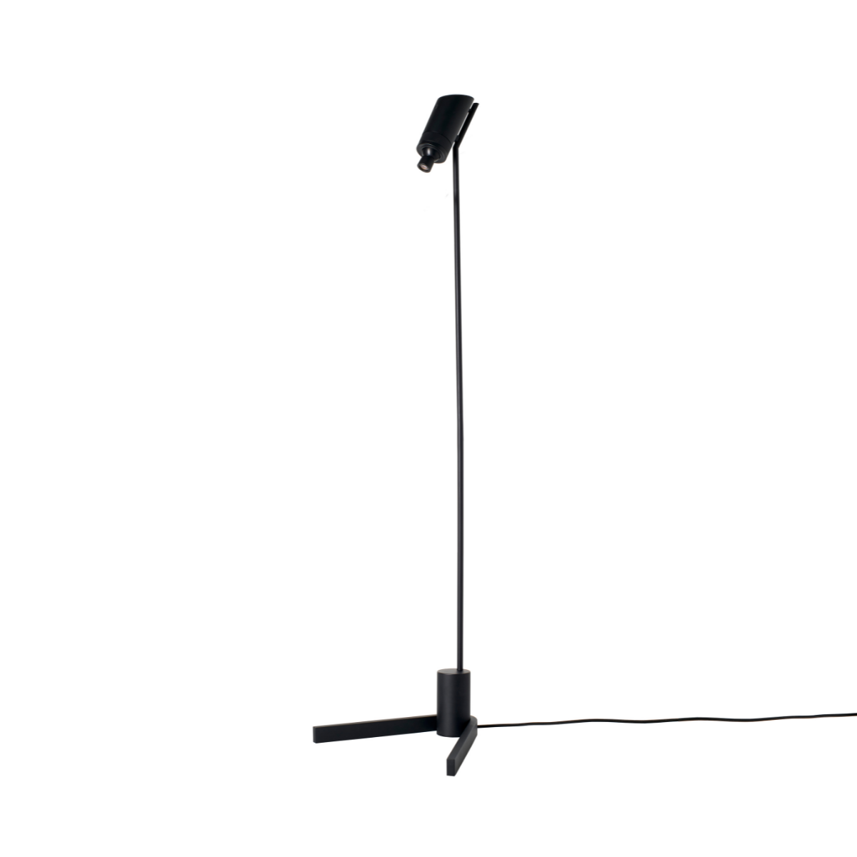 DCW:: Lampa podłogowa Vision 20/20 czarna wys. 137 cm