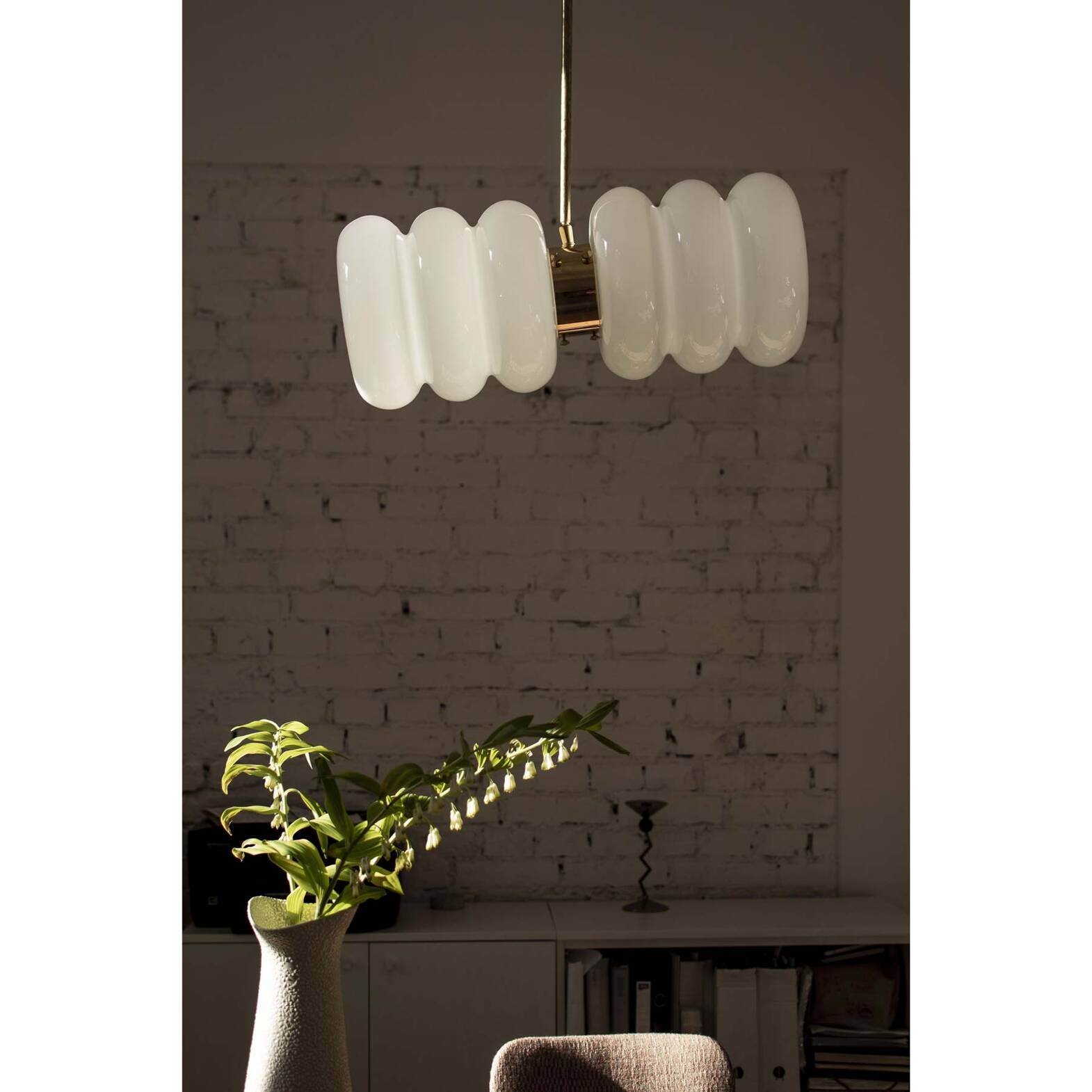 Embassy Interiors :: Lampa wisząca / podwójny żyrandol Bibe szer. 56 cm