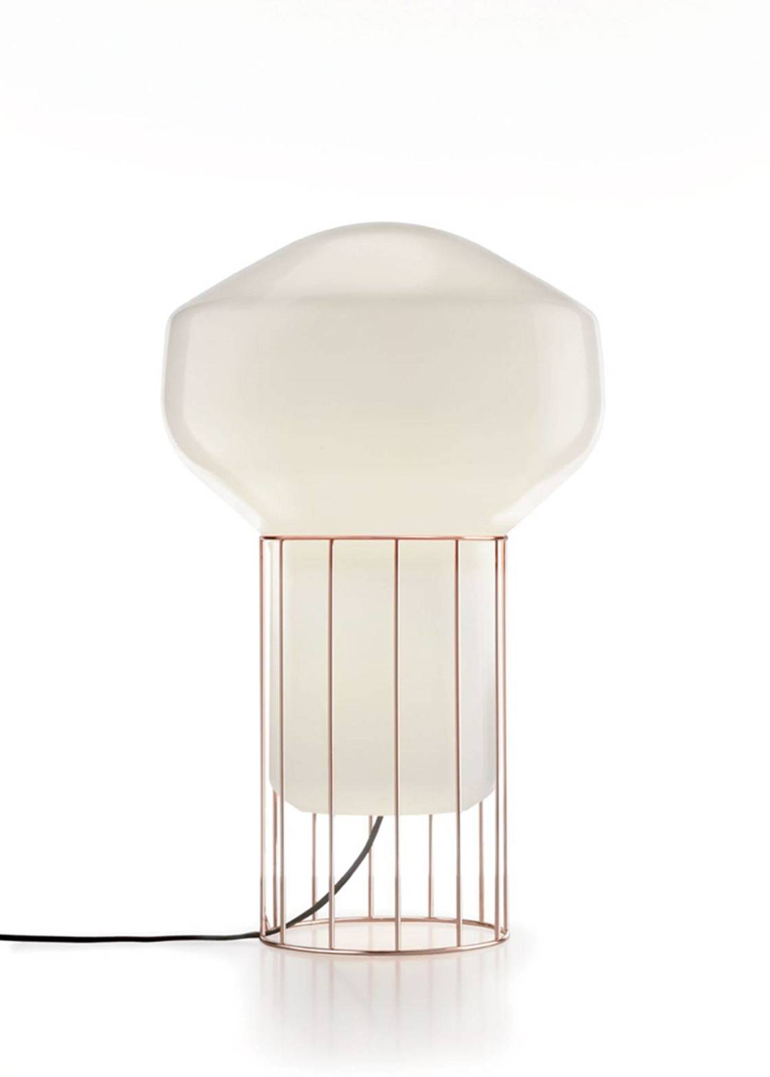 Fabbian :: Lampa stołowa Aerostat F27 miedziana wys. 53 cm
