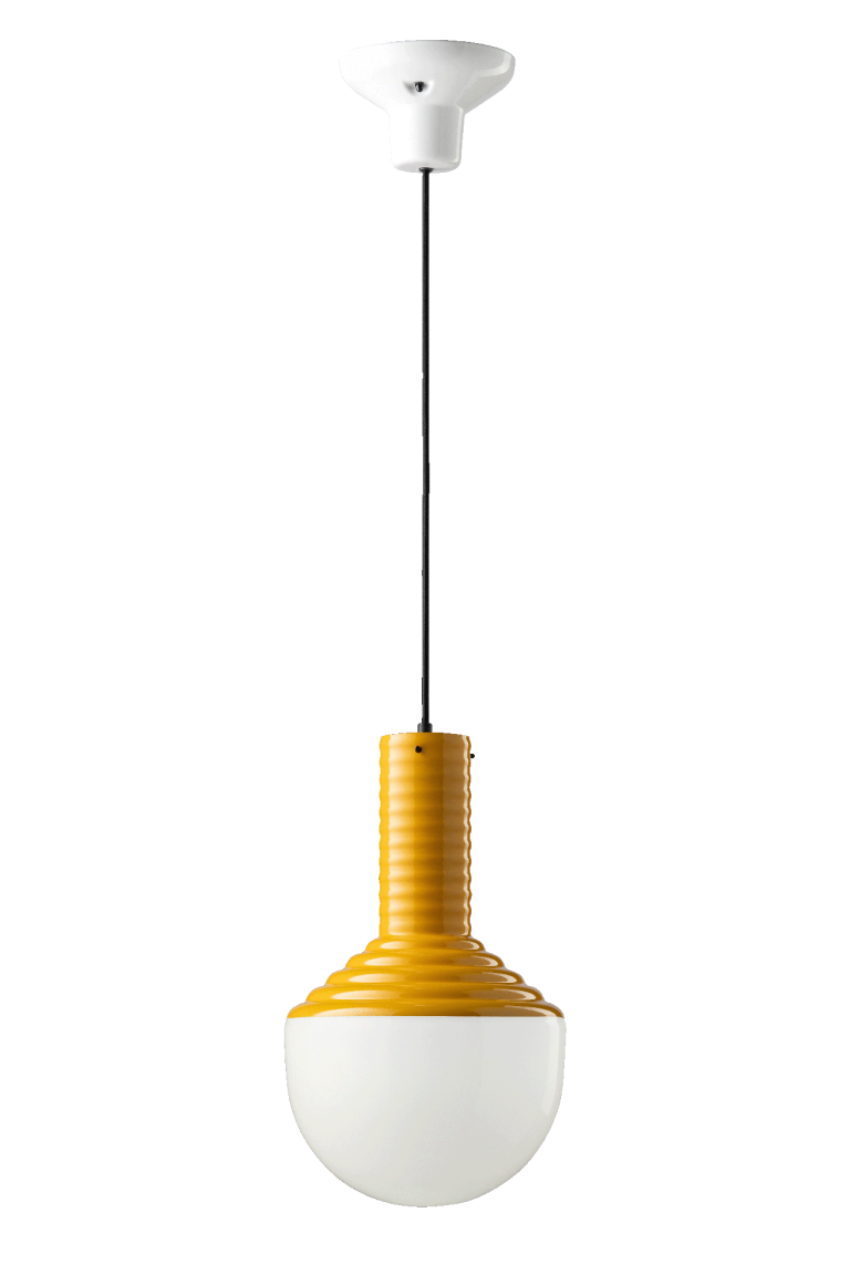 Ferroluce :: Lampa wisząca Selaron śr. 24 cm żółta