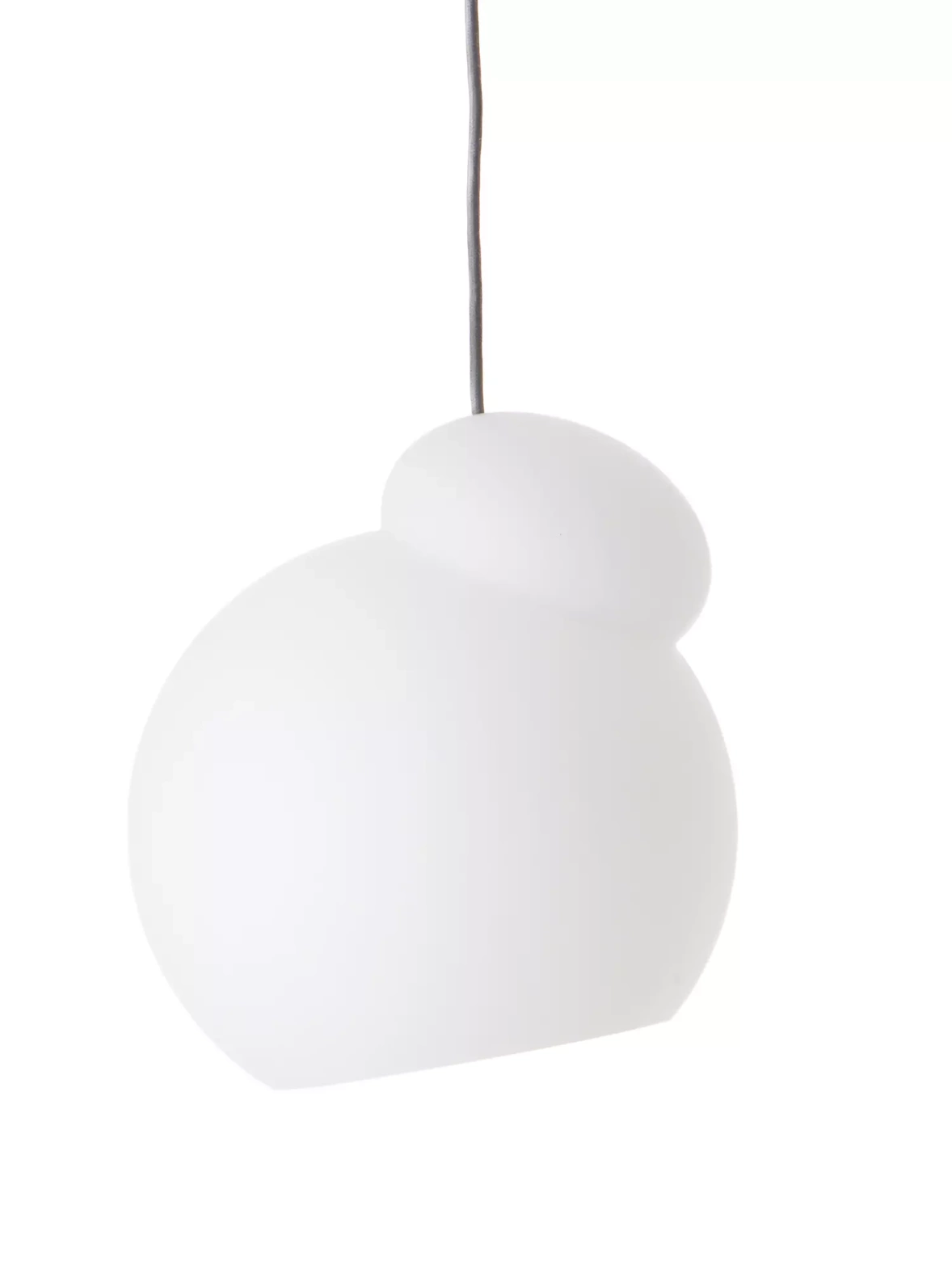 Frandsen :: Lampa wisząca Air Glass biała śr. 28 cm