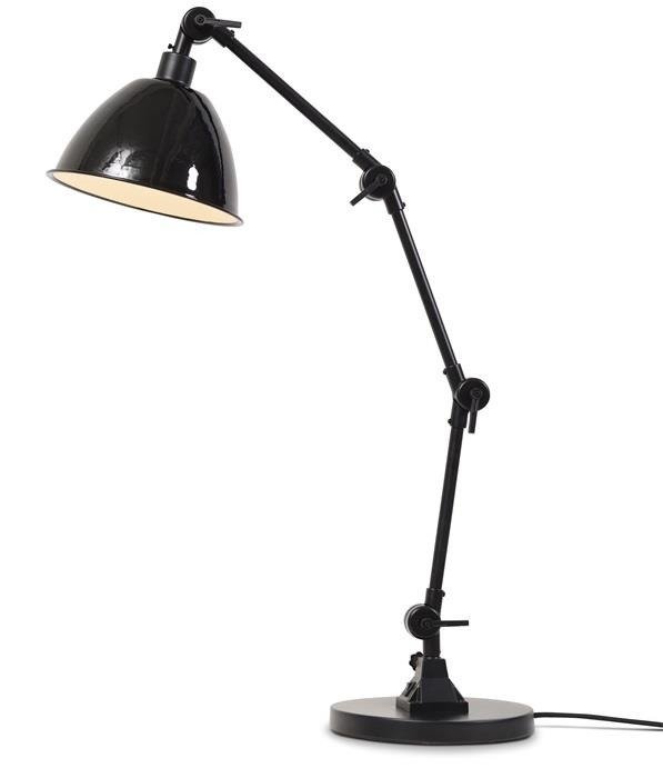 It's About RoMi :: Lampa stołowa metalowa Amsterdam czarna