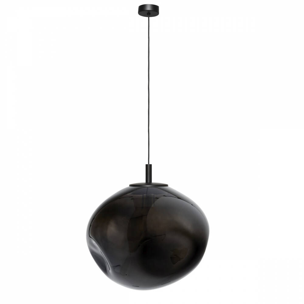 Kaspa :: Lampa wisząca Avia Black rozm. L czarna śr. 40 cm