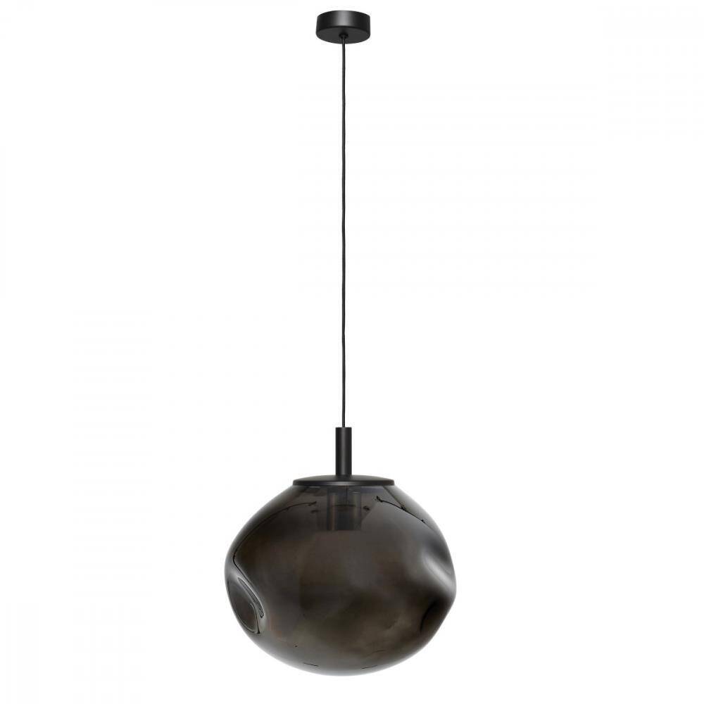 Kaspa :: Lampa wisząca Avia Black rozm. M czarna śr. 30 cm