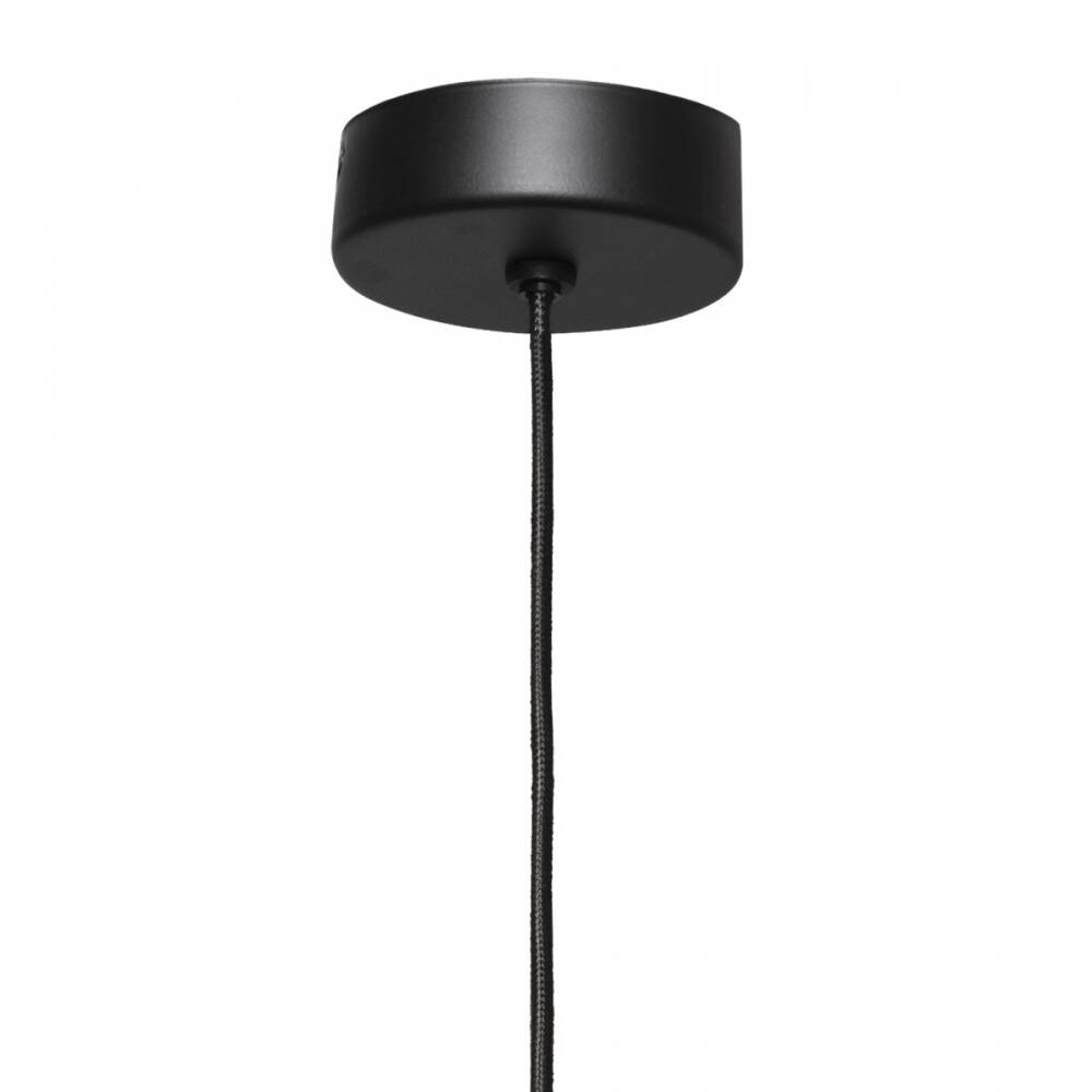 Kaspa :: Lampa wisząca Avia Black rozm. M czarna śr. 30 cm