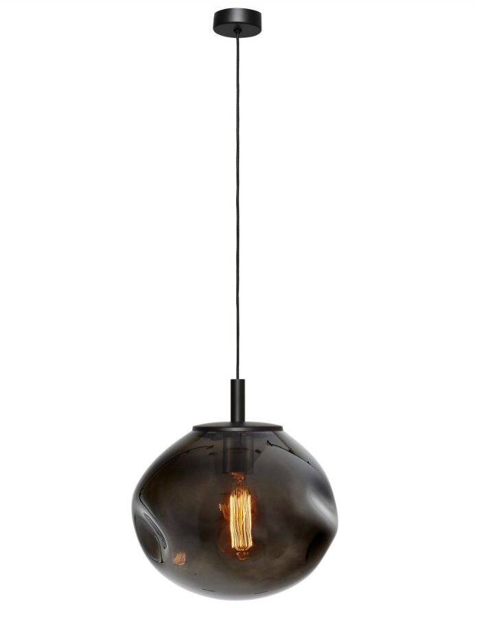 Kaspa :: Lampa wisząca  Avia Black rozm. S czarna śr. 25 cm