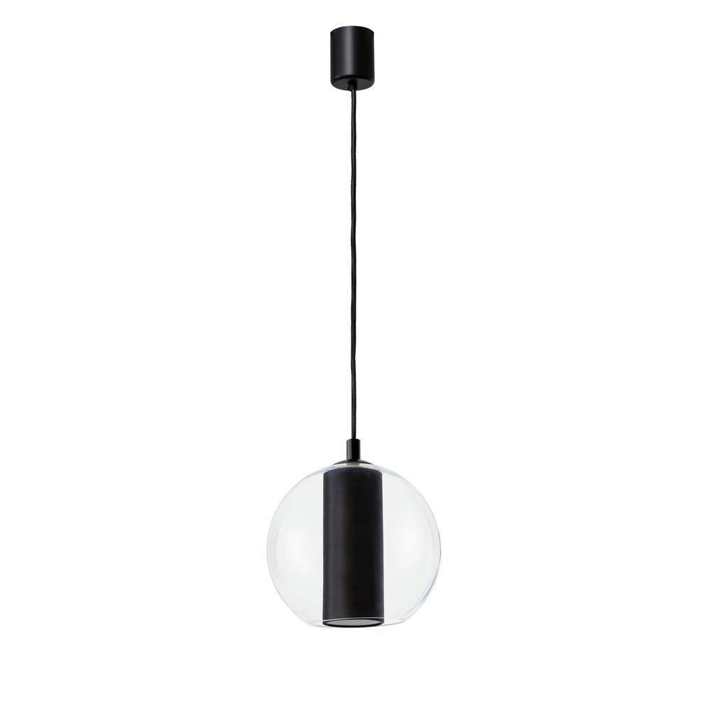 Kaspa :: Lampa wisząca Merida Black czarna śr. 30 cm rozm. M