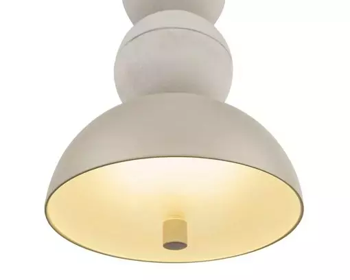 LOFTLIGHT :: Lampa wisząca Bosfor Concrete Aluminium szara śr. 15 cm